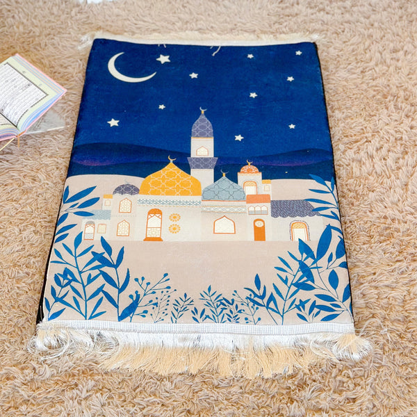 Children's prayer rug - Muslim Kids Gift