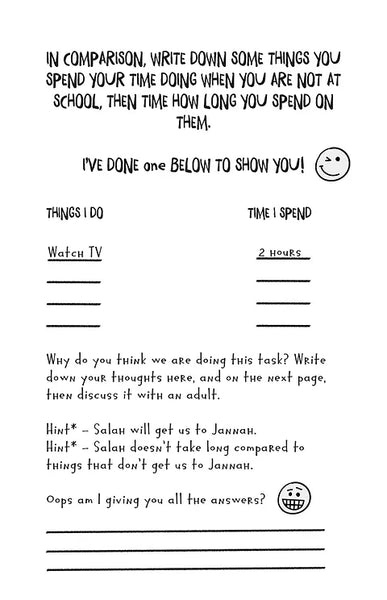 Muslim Children book on Salah | Eliyas Explains Why Should I Pray My Salah: Bitesize + Journal