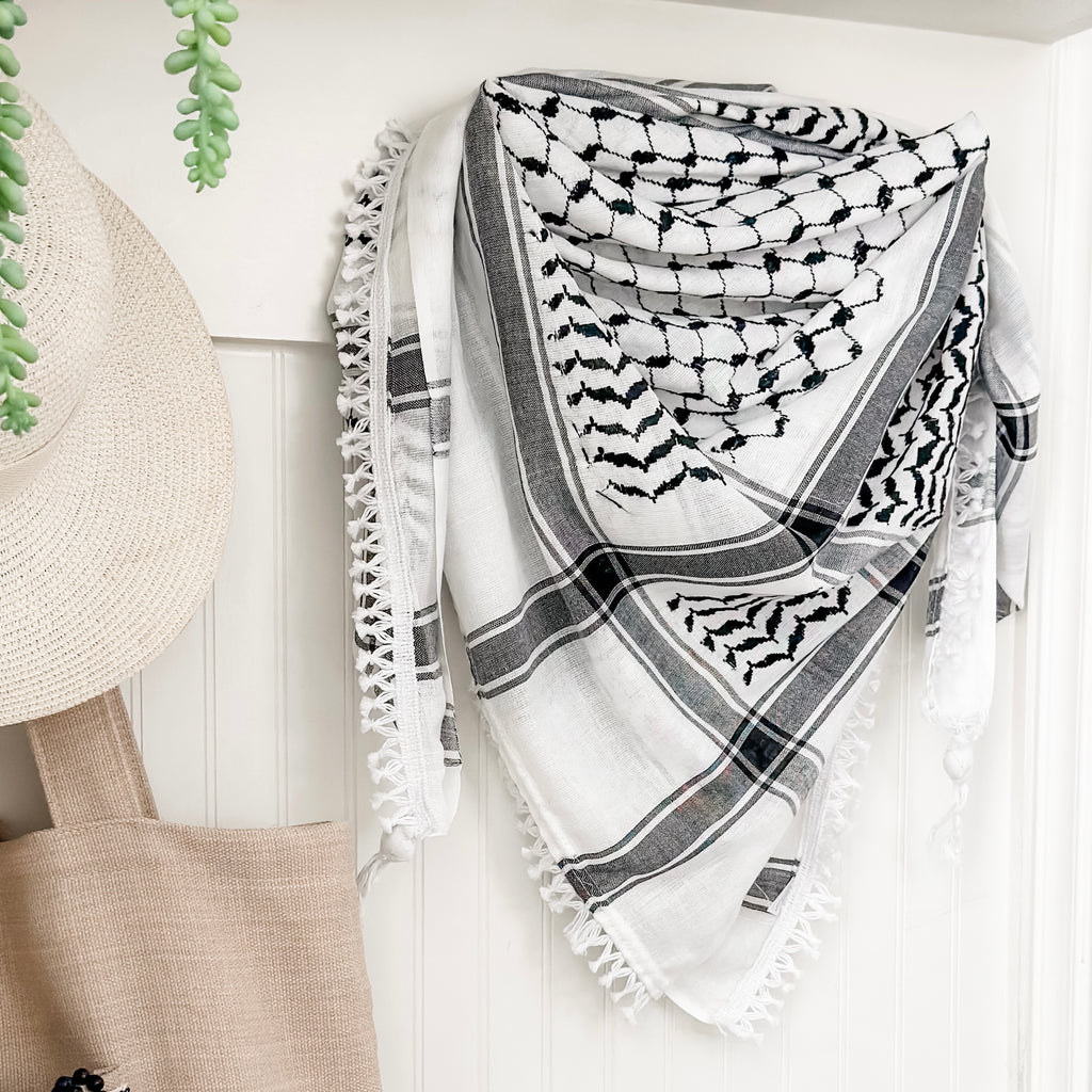 Black and White Hirbawi® Kufiya