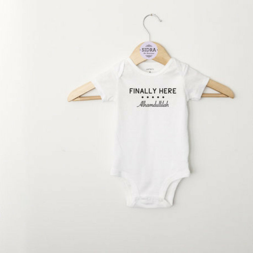 Muslim baby gift | Newborn onesie