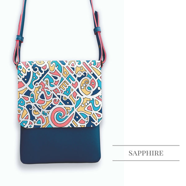 Unique wearable art purse