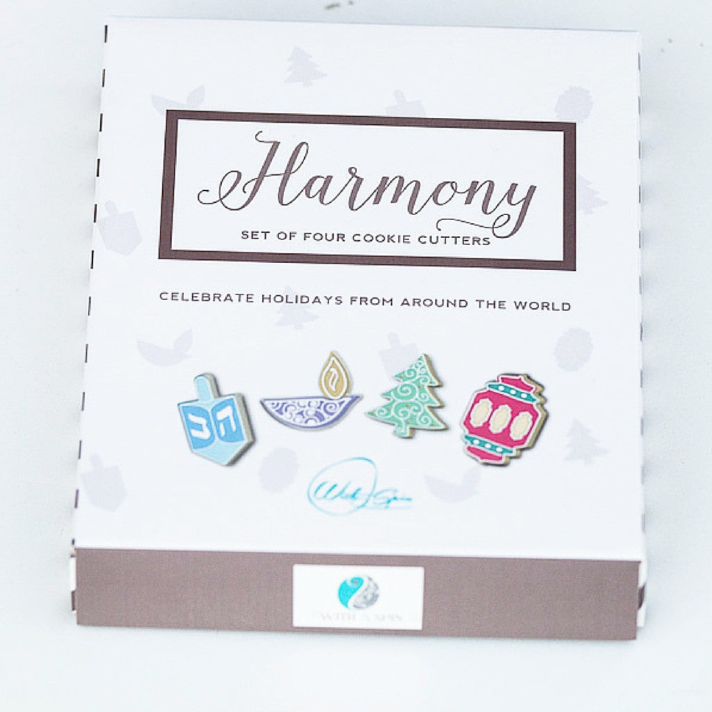 Harmony Cookie Cutter | Interfaith Holiday Cookie Cutter Set