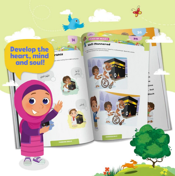 Hajj & Umrah Activity Book for Big Kids