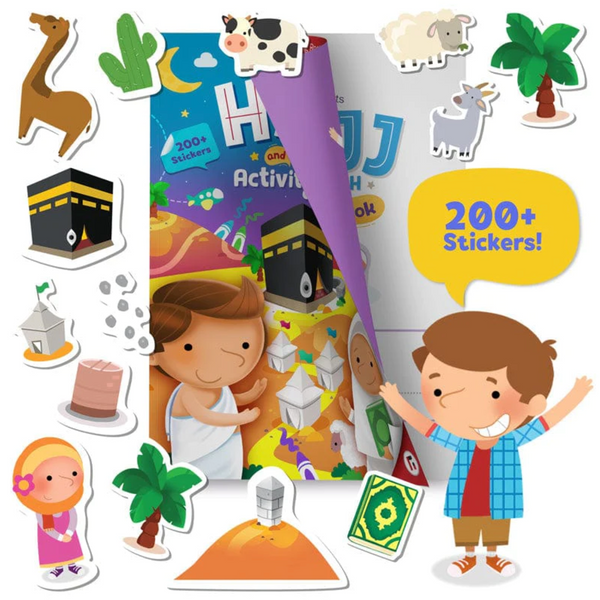 Hajj & Umrah Activity Book for Little Kids