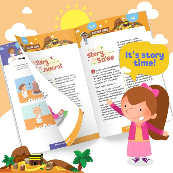 Hajj & Umrah Activity Book for Little Kids