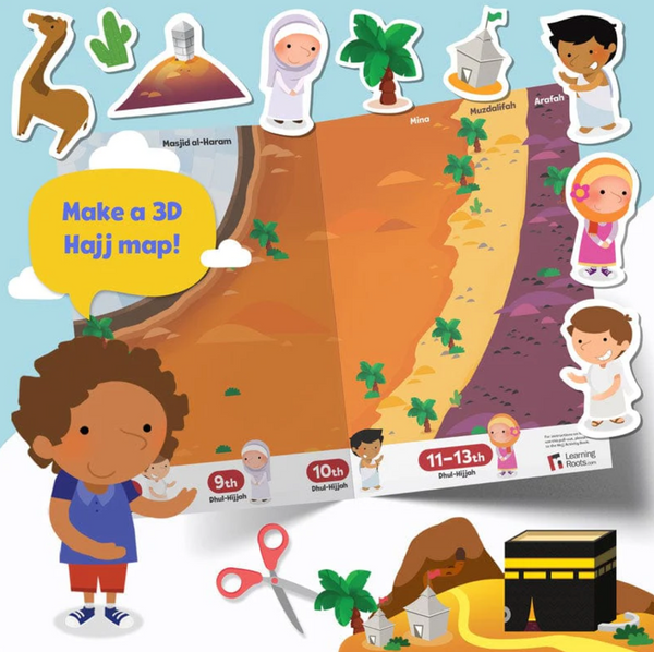 Hajj & Umrah Activity Book for Little Kids