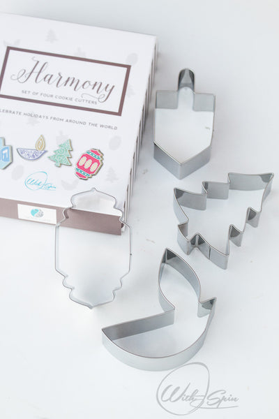 Harmony Cookie Cutter | Interfaith Holiday Cookie Cutter Set