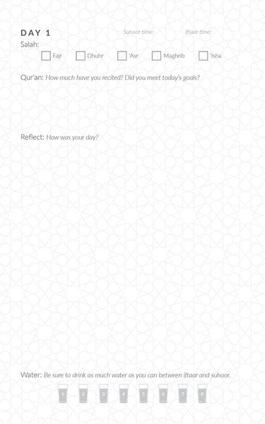 Ramadan journal for teens