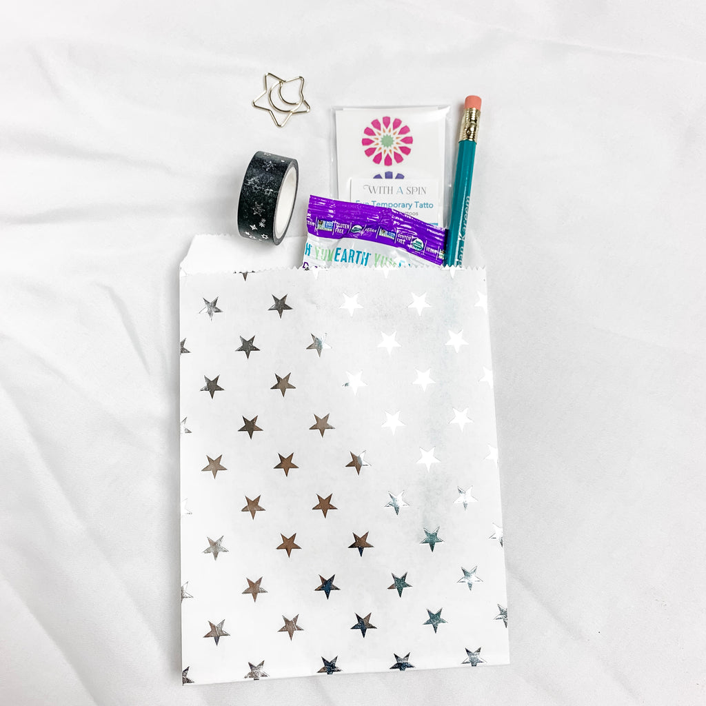 Party Bag with Foil Star - Islamic Theme (5 pack and 10 pack)