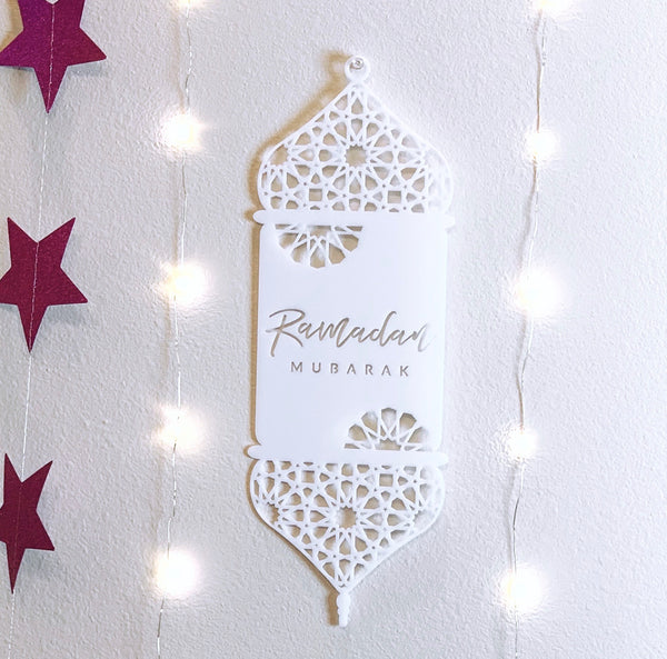 Acrylic Ramadan lantern - 3 colors