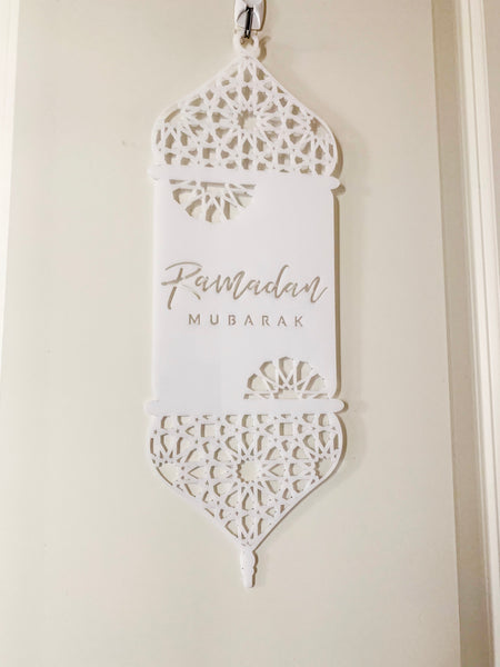 Acrylic Ramadan lantern - 3 colors