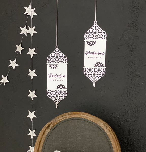 Acrylic Ramadan lantern - 3 colors