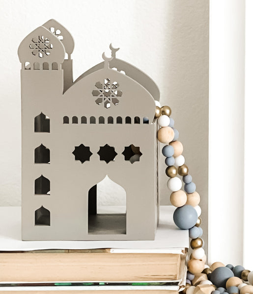 Barakahville Masjid Lanterns - Grey