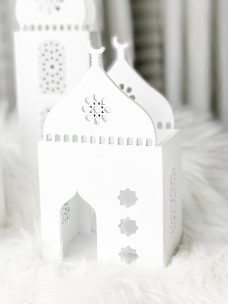 Barakahville Masjid Lanterns - White