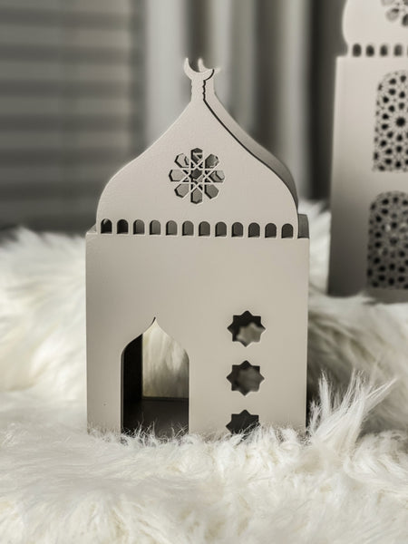Barakahville Masjid Lanterns - Grey