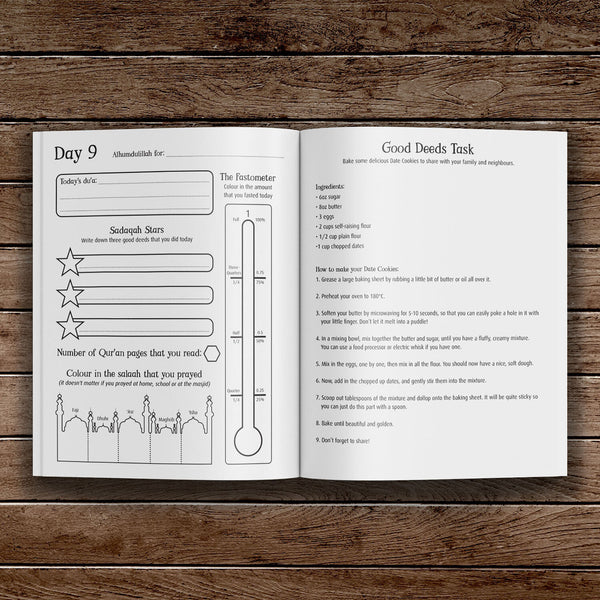 Ramadan Planner For Kids (5-10yr old) - Barakahville