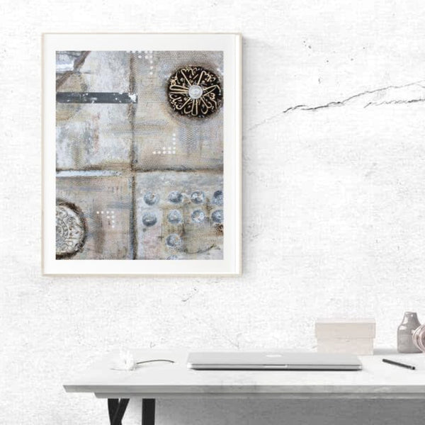 Hajj gift - Umrah gift - Islamic art print - WithASpin