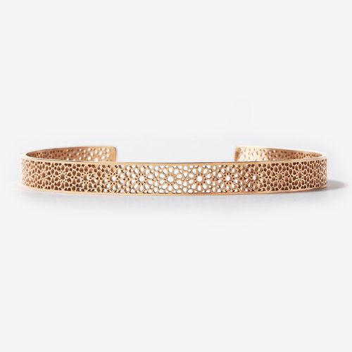 Islamic pattern bracelet - Rose Gold