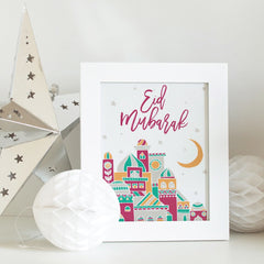 Eid Mubarak Print | Decorative Eid Prints