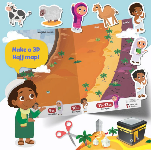 Hajj & Umrah Activity Book for Big Kids