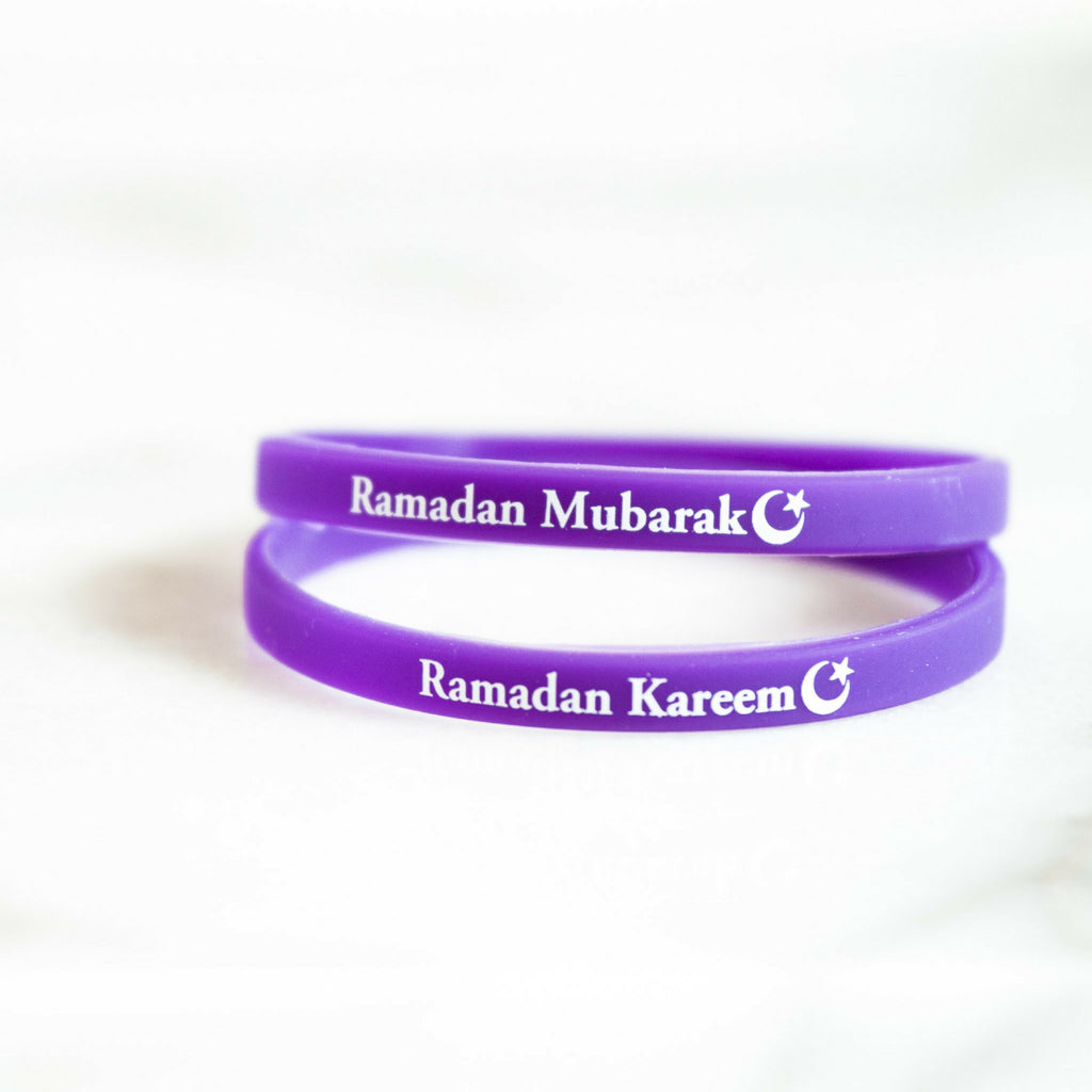 Silicon wrist band for Ramadan