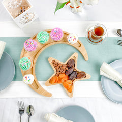 With A Spin Crescent Moon and Star Tray Set