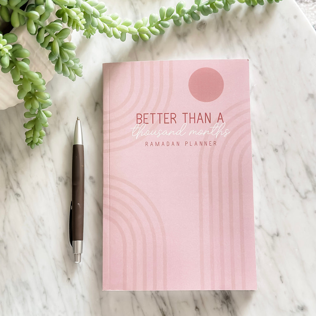Ramadan Planner and Journal - Better than a thiusand nights - WithASpin