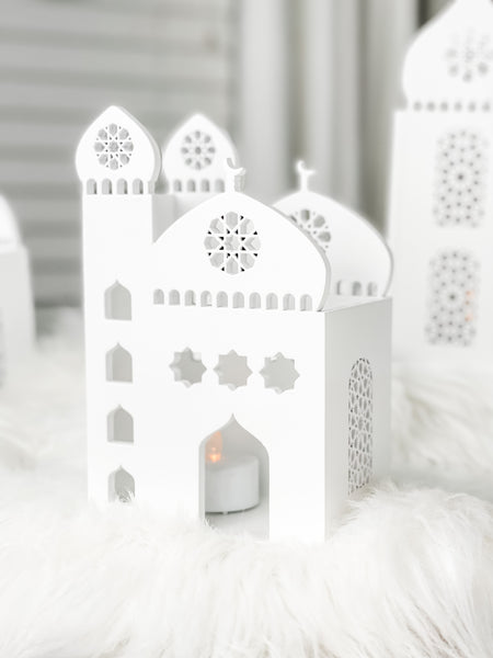 Barakahville Masjid Lanterns - White