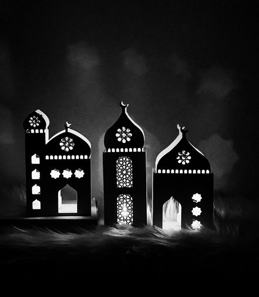 Barakahville Masjid Lanterns - Gold