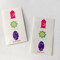 Fun Ramadan Tattoo - Colorful Ramadan Tattoo
