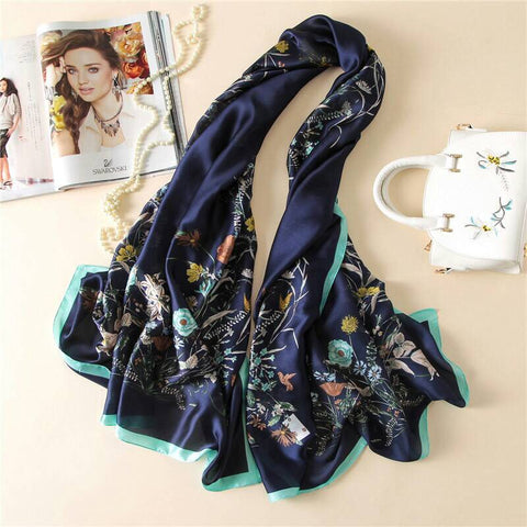 Silk fashion scarf