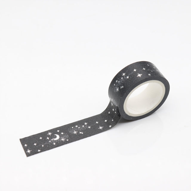 Polee Moon and Stars Washi Tape – Paper Sutekka Stationery ペーパーステッカー